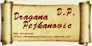 Dragana Pejkanović vizit kartica